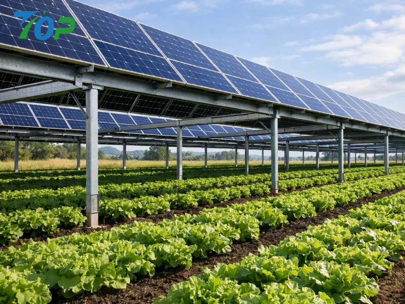 Agrivoltaics: ວິທີການປູກພືດໃຫ້ຜົນຜະລິດສູງພາຍໃຕ້ແຜງແສງອາທິດ