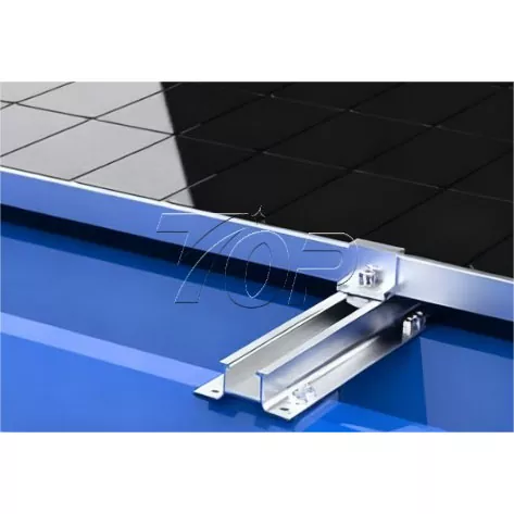 ແຜງອາລູມິນຽມ Solar Mounting Mini Rail