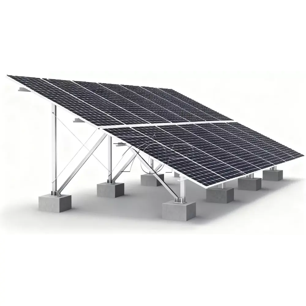 Ground Solar Mounting ລະບົບ Racking
