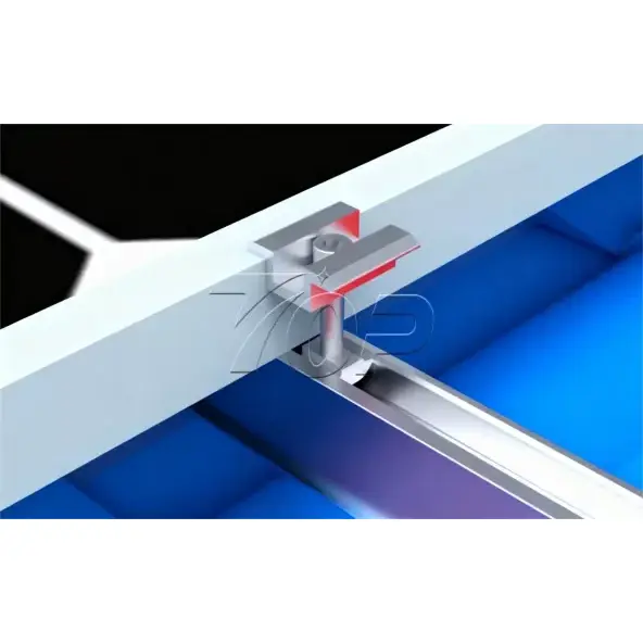 PV Aluminum Clamps ກາງ