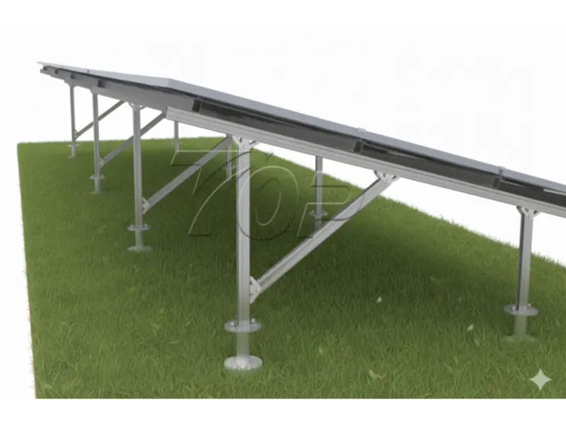 ZAM Steel Ground ລະບົບແສງຕາເວັນ